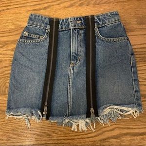 Carmar zippered skirt